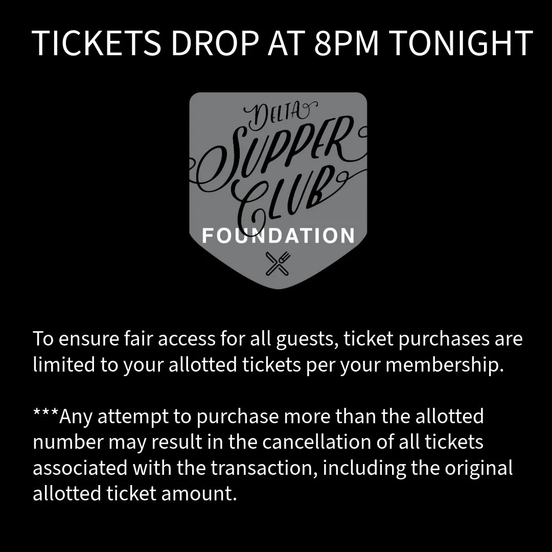⏳ COUNTDOWN TO TICKET DROP TONIGHT! 

📣 REMINDER PLOT TWIST: ALL PAST AND NEW DSC MEMBERS (even if your Membership is expired) WILL have the opportunity to purchase up to two tickets to our first event! But NEW yearly foundation memberships will be 
