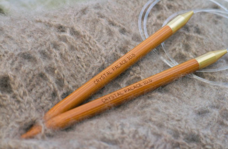 Crystal Palace 26 Circular Bamboo Needles - US 11 - Knitting Needles from