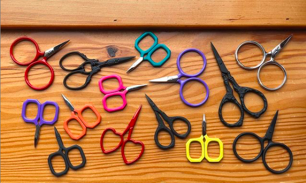 Small Scissors, Embroidery Scissors, Pink Scissors, Rainbow Scissors, Green  Scissors, Blue Scissors, Craft Scissors, Cross Stitch Scissors 