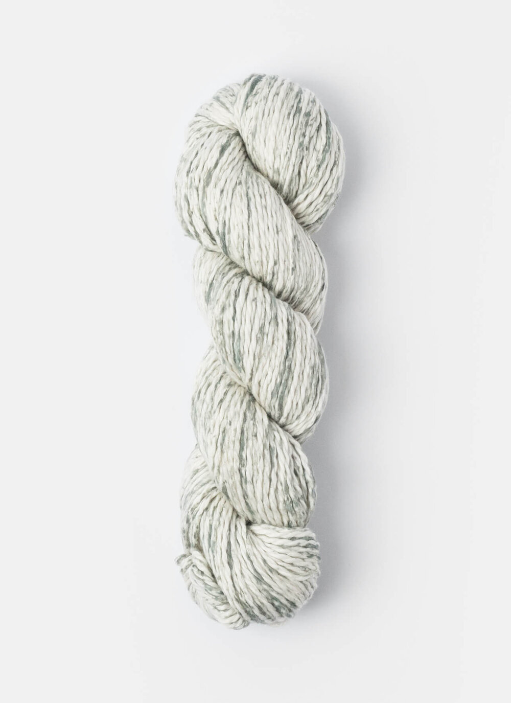 Printed Organic Cotton - Blue Fibers — Starlight Knitting Society