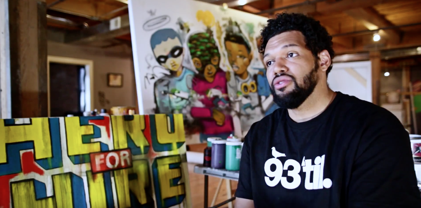 Artist Hebru Brantley Paints His Way to the Top