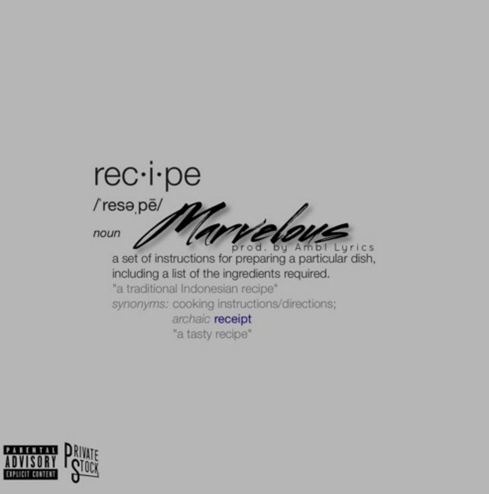 Premiere • Marvelous: "Recipe"