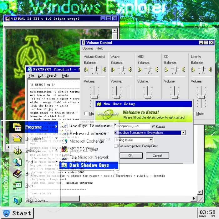 Goodbye Tomorrow • Virtual DJ Set V. 1.0