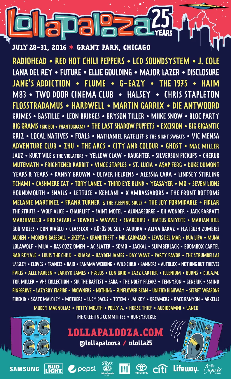 Chicago Locals Vic Mensa, Towkio, Saba, Smino, Sir The Baptist, Louis The Child Among Lollapalooza 2016 Lineup