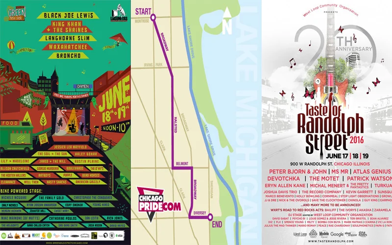 Looking Ahead • Green Fest, Taste of Randolph & Pride