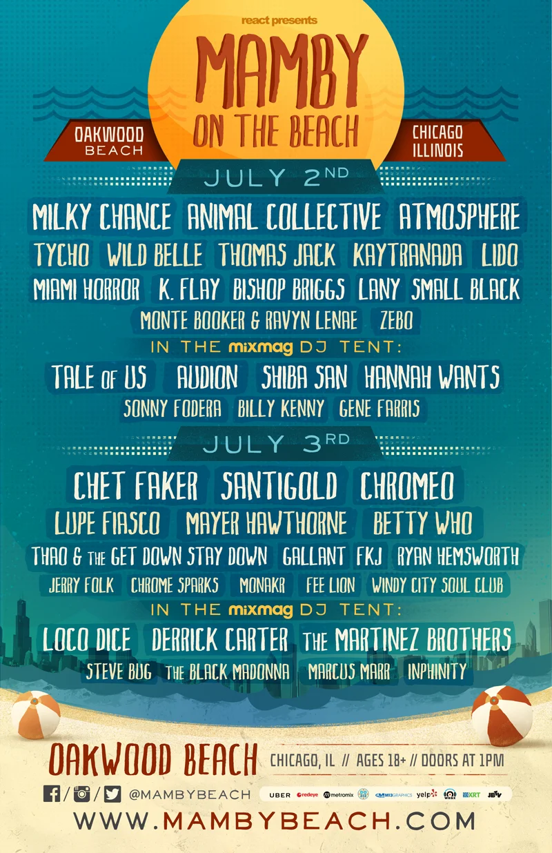 Mamby On The Beach Announces After Parties