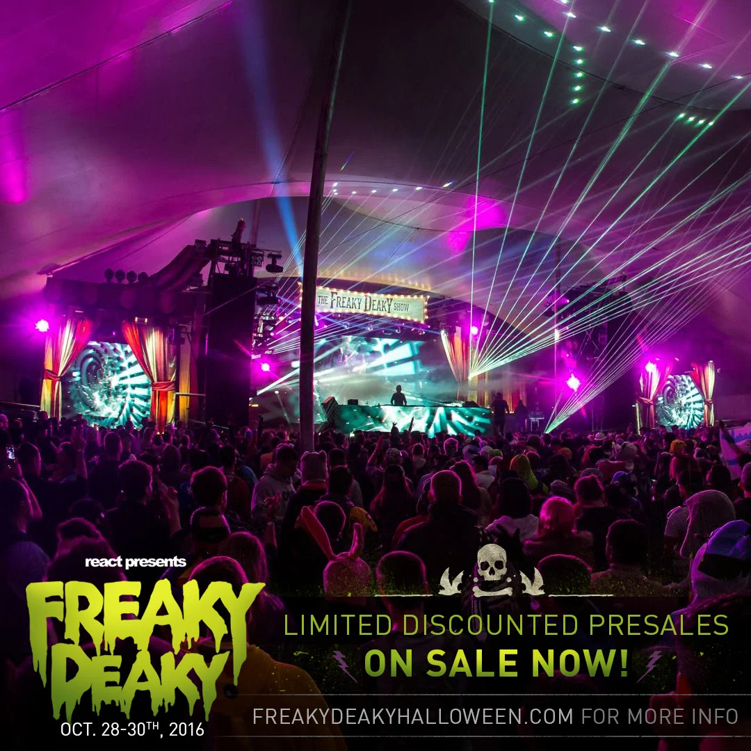 Freaky Deaky 2016 Presale Tickets Available Now