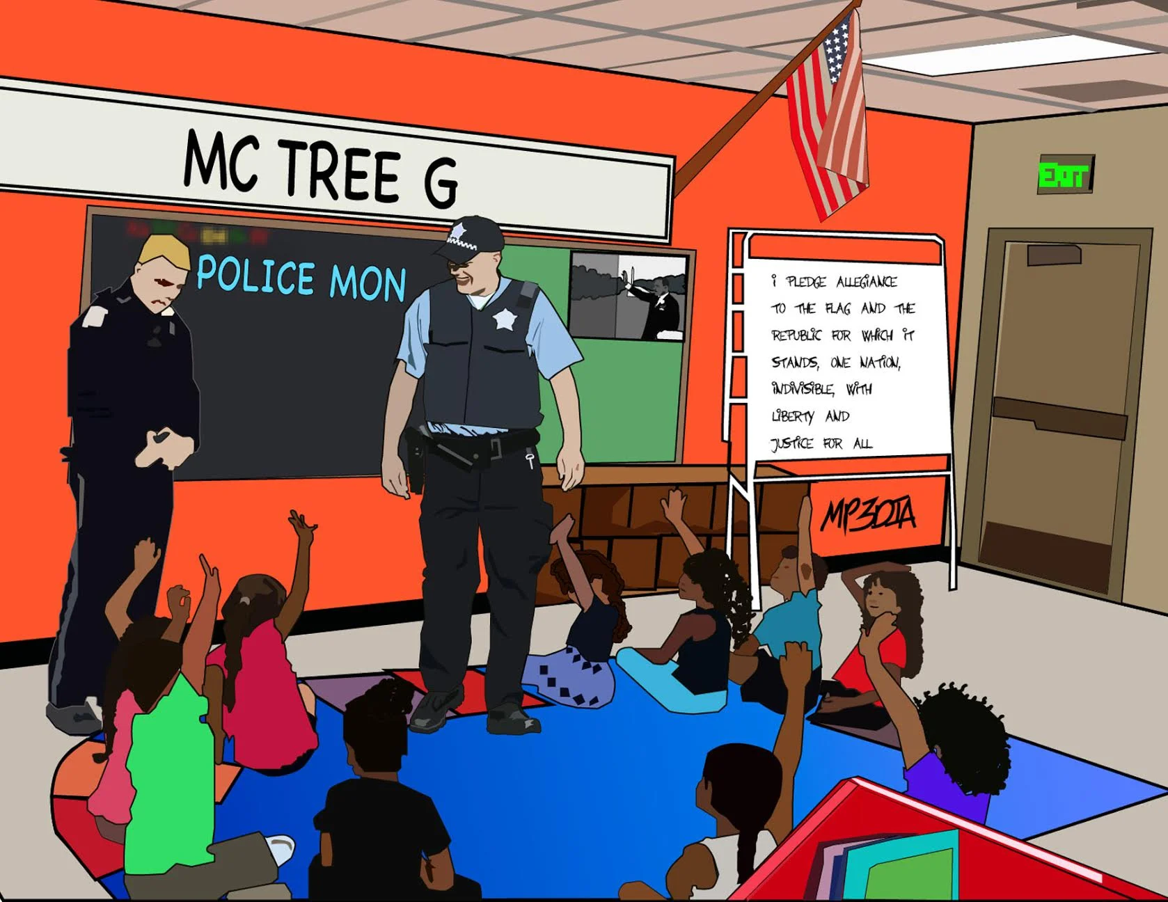 Tree • "Police Mon"