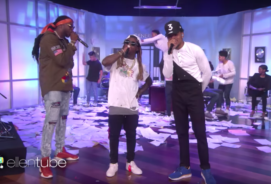 News Round Up • Chance The Rapper Performs on Ellen, Mick Jenkins on Ebro, Joey Purp Freestyles for Beats 1 & More