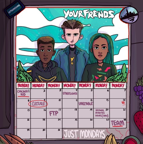 YOURFRENDS • JUST MONDAYS EP