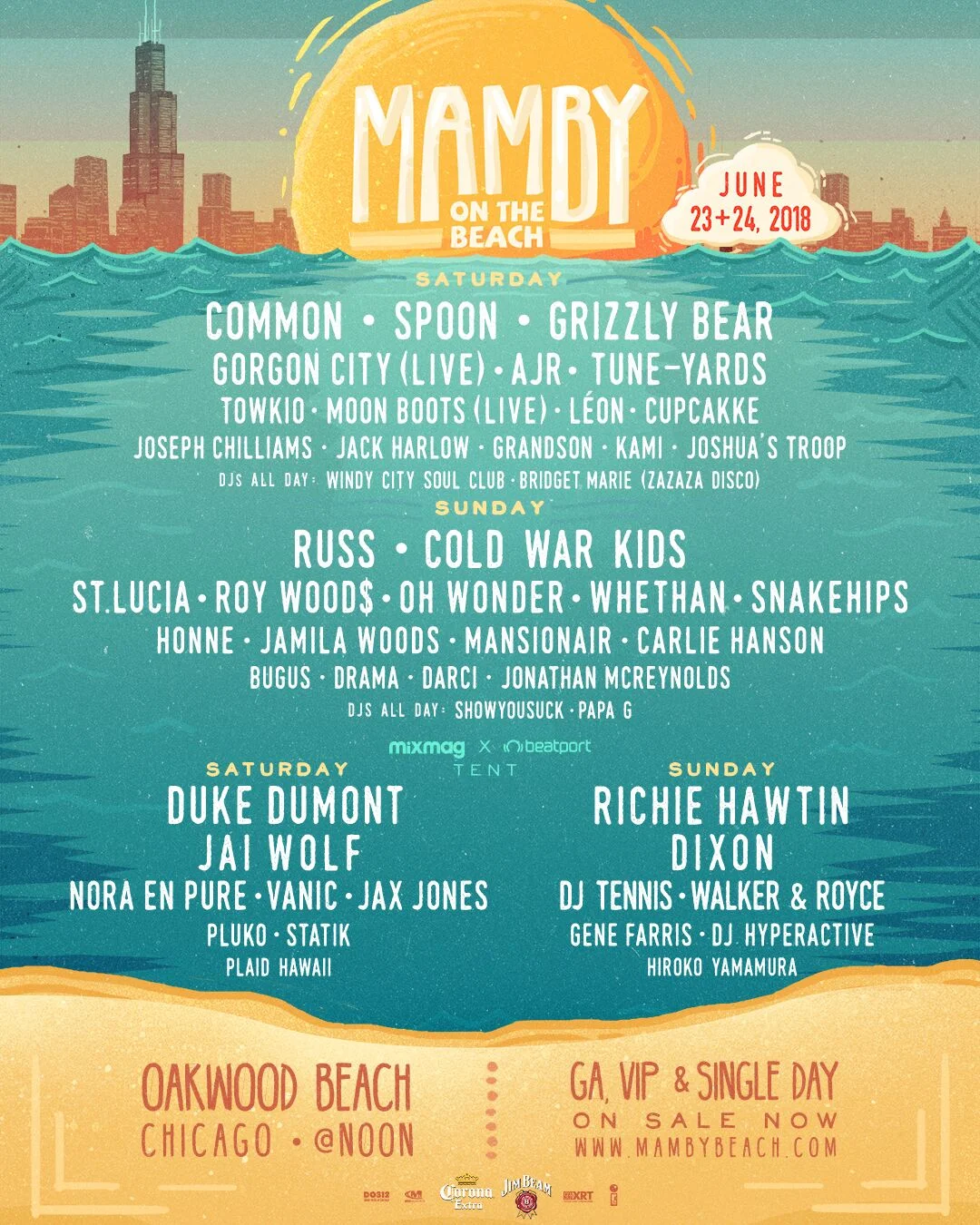 Mamby Recruits Local Talent for Chicago's Favorite Beach Festival