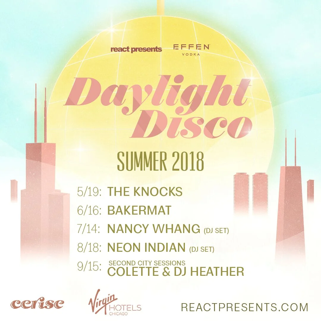 Daylight Disco Announces 2018 Rooftop Series Lineup at Virgin Hotel Chicago