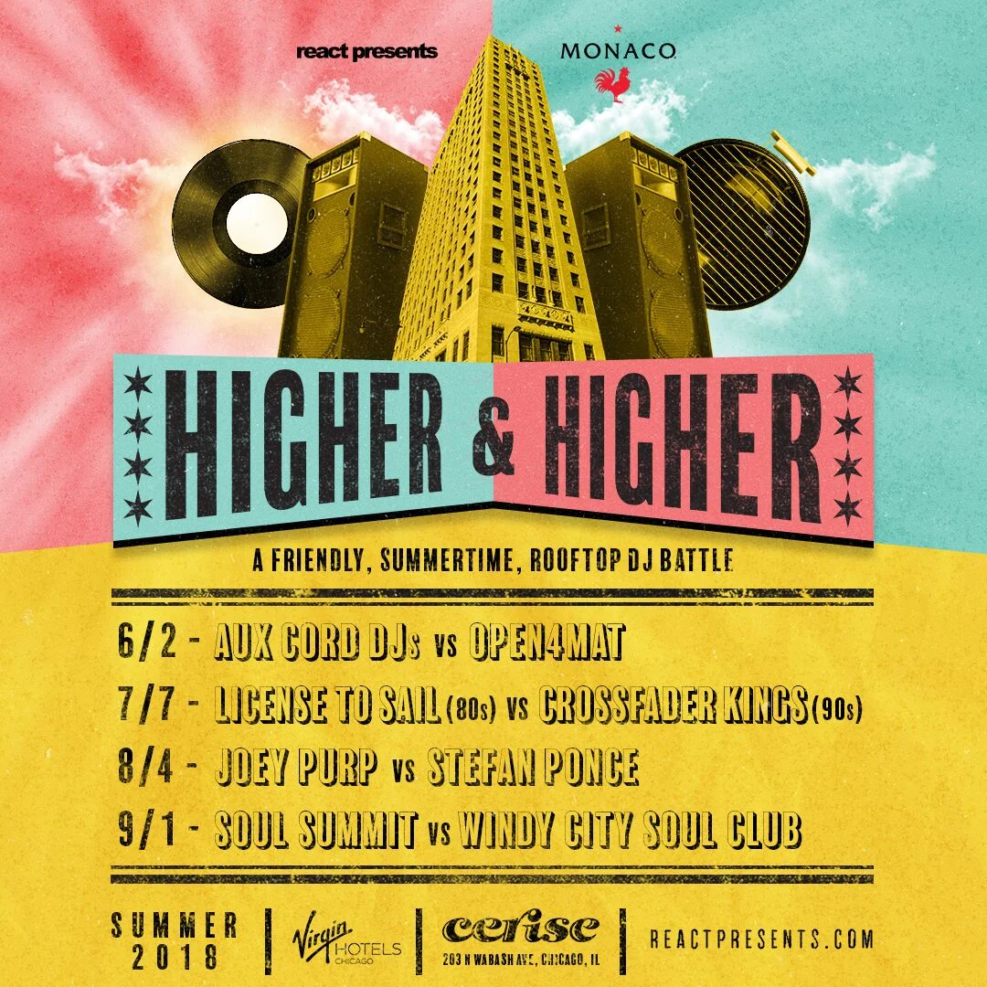 Higher & Higher Taps Joey Purp, Aux Cord DJs, Open4Mat, Soul Summit & More For Virgin Hotel Rooftop Summer Takeover 