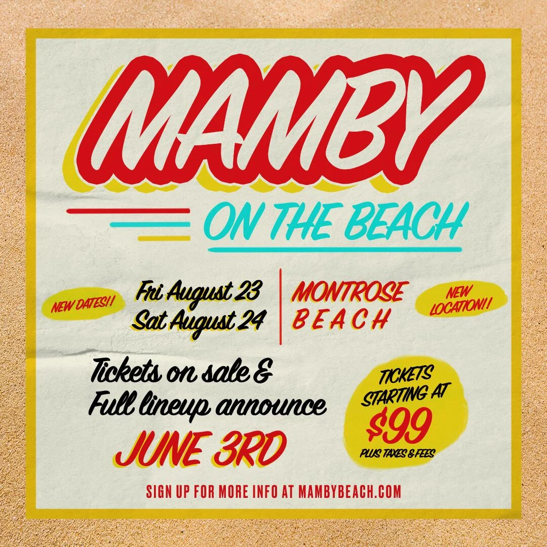 Mamby On The Beach Music Festival Announces New Location + New Dates for 2019