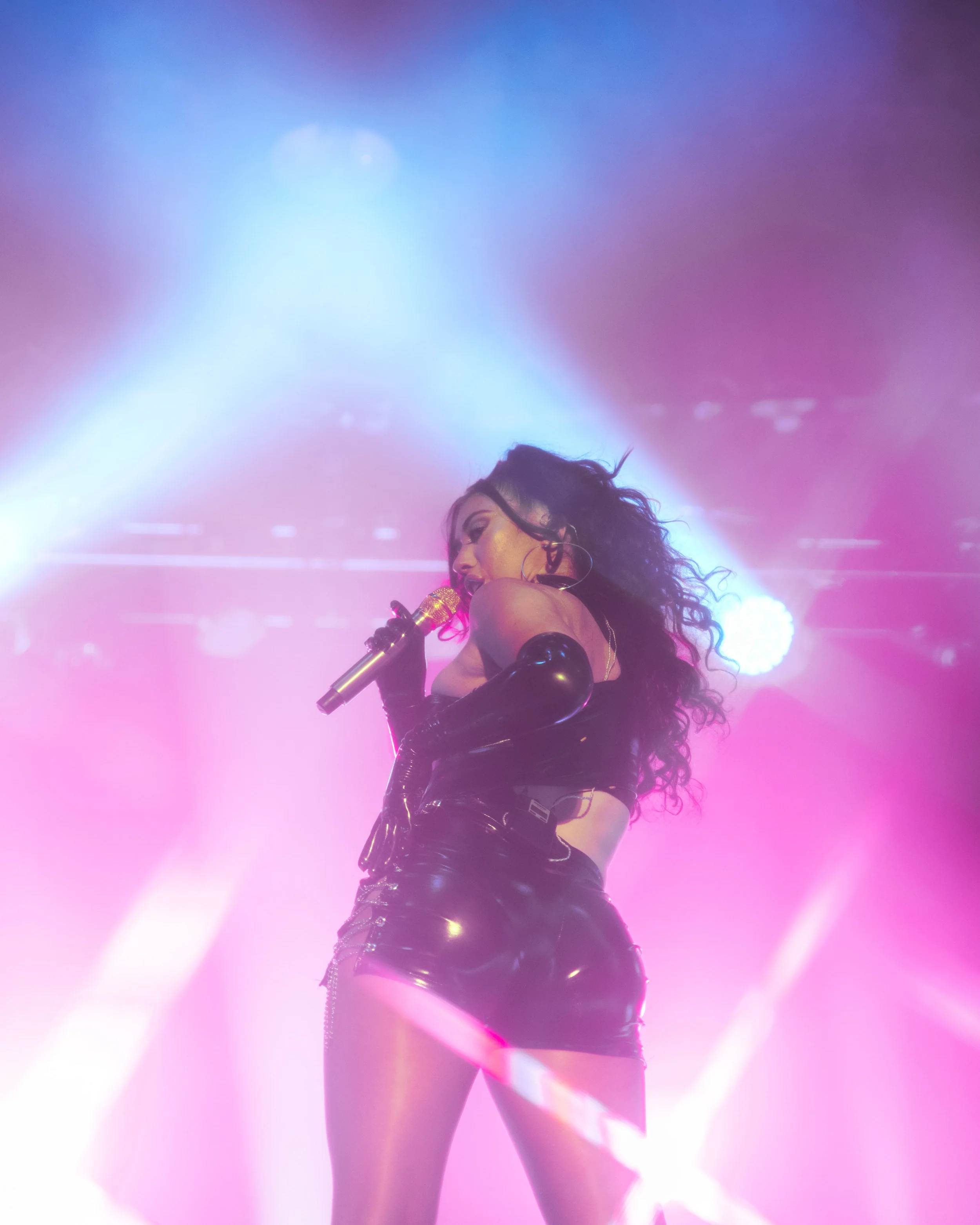 Iris Temple, Tatiana Hazel and Kali Uchis performing at Lollapalooza’s 13th Annual Nelarusky aftershow, Benefiting Special Olympics Illinois