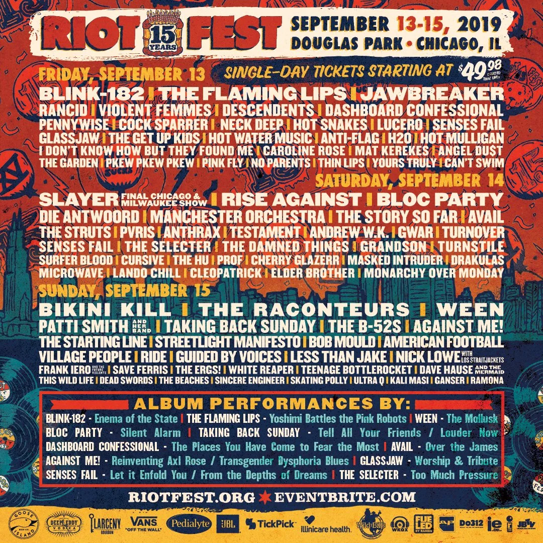 Riot Fest • 2019 Roundup