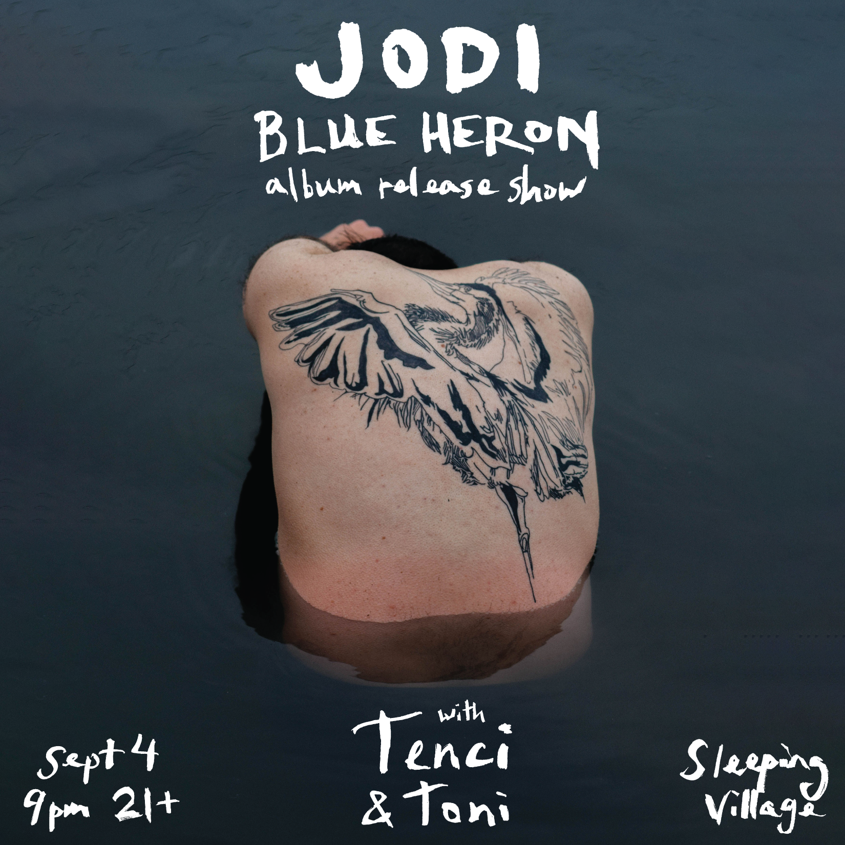 JODI ‘Blue Heron’ • Record Release Show