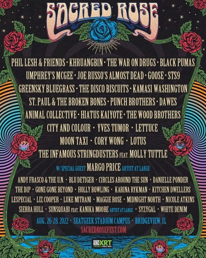 Chicago Adds A New Festival To Its Lineup • Sacred Rose Fest 2022