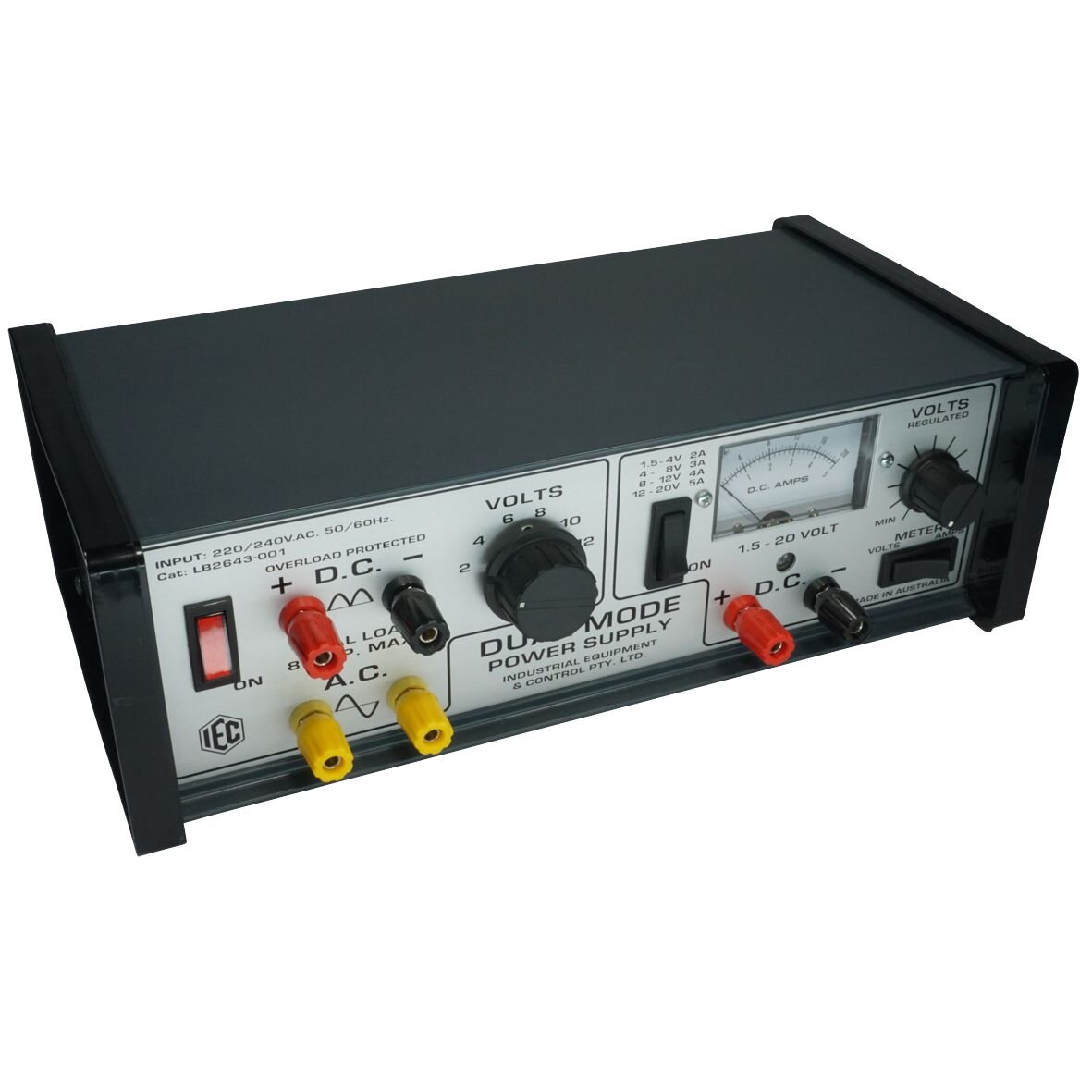 LB2643-001 Power Supply Var. Dual Mode Reg & SW V A Meter.jpg