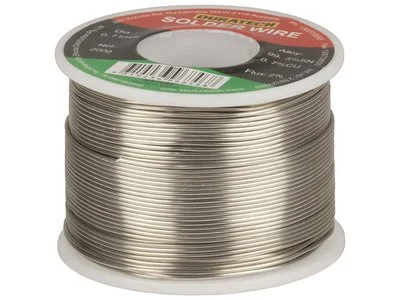 thumbnail image 2 of 0.5mm 60/40 Leaded Rosin Core Solder – 200gm Roll, T1090 2 of 5