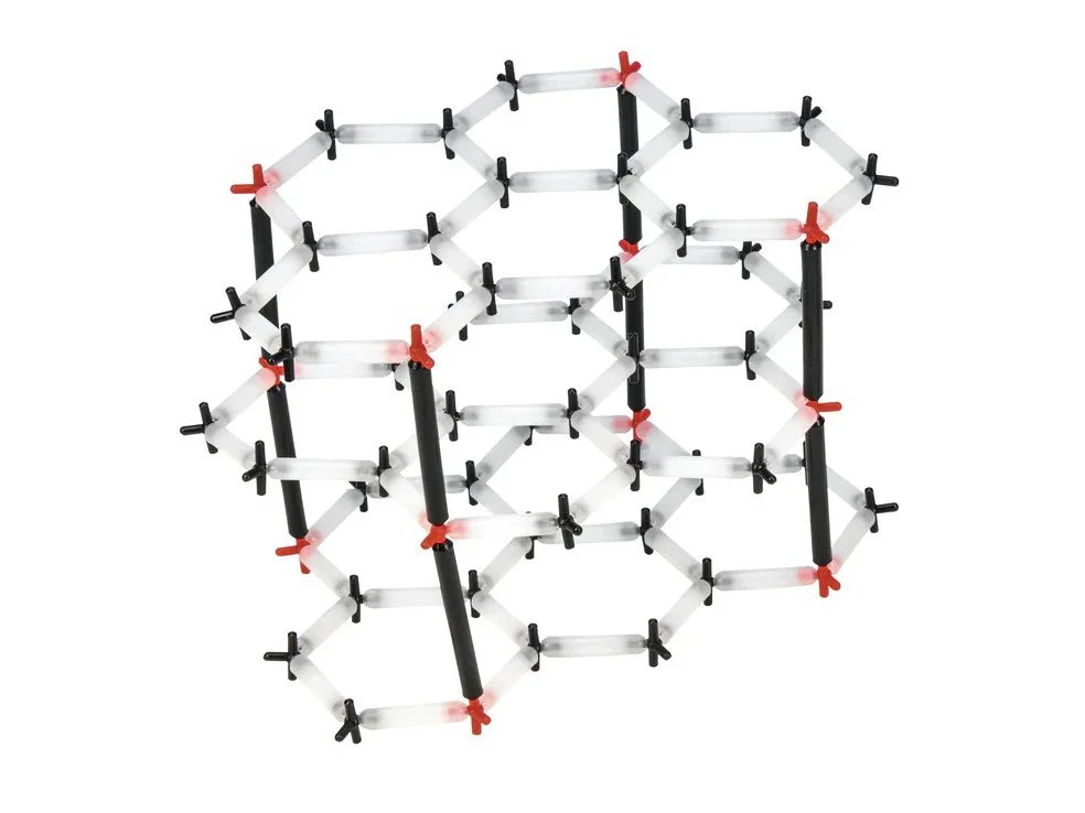 Molecular Model Sets - Crystal Economy Display Models in Plastic Box