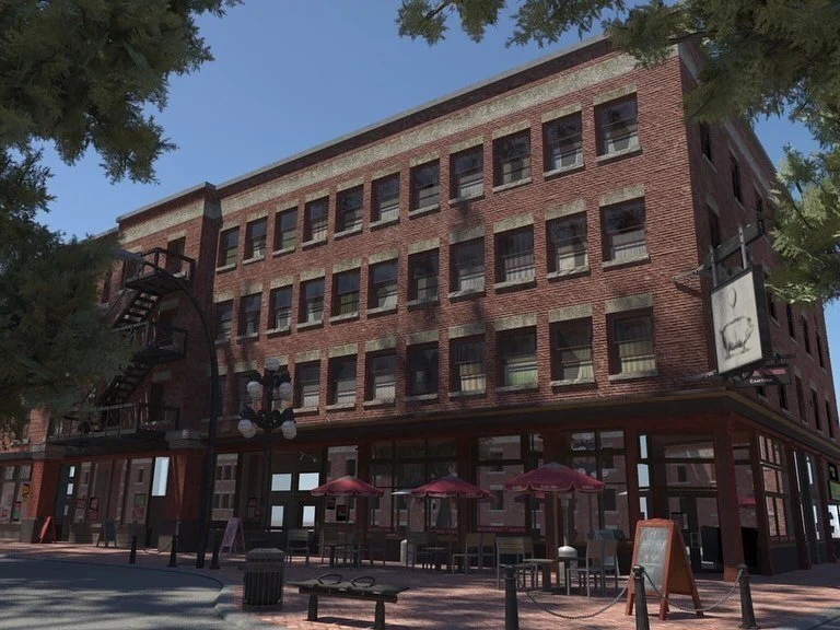 Gastown CG render back to the school: - Lighting
- Modeling - Texturing - Shading 
@vancouverfilmschool 
#gastownvancouver #cgrender #building #oldschool #day #night