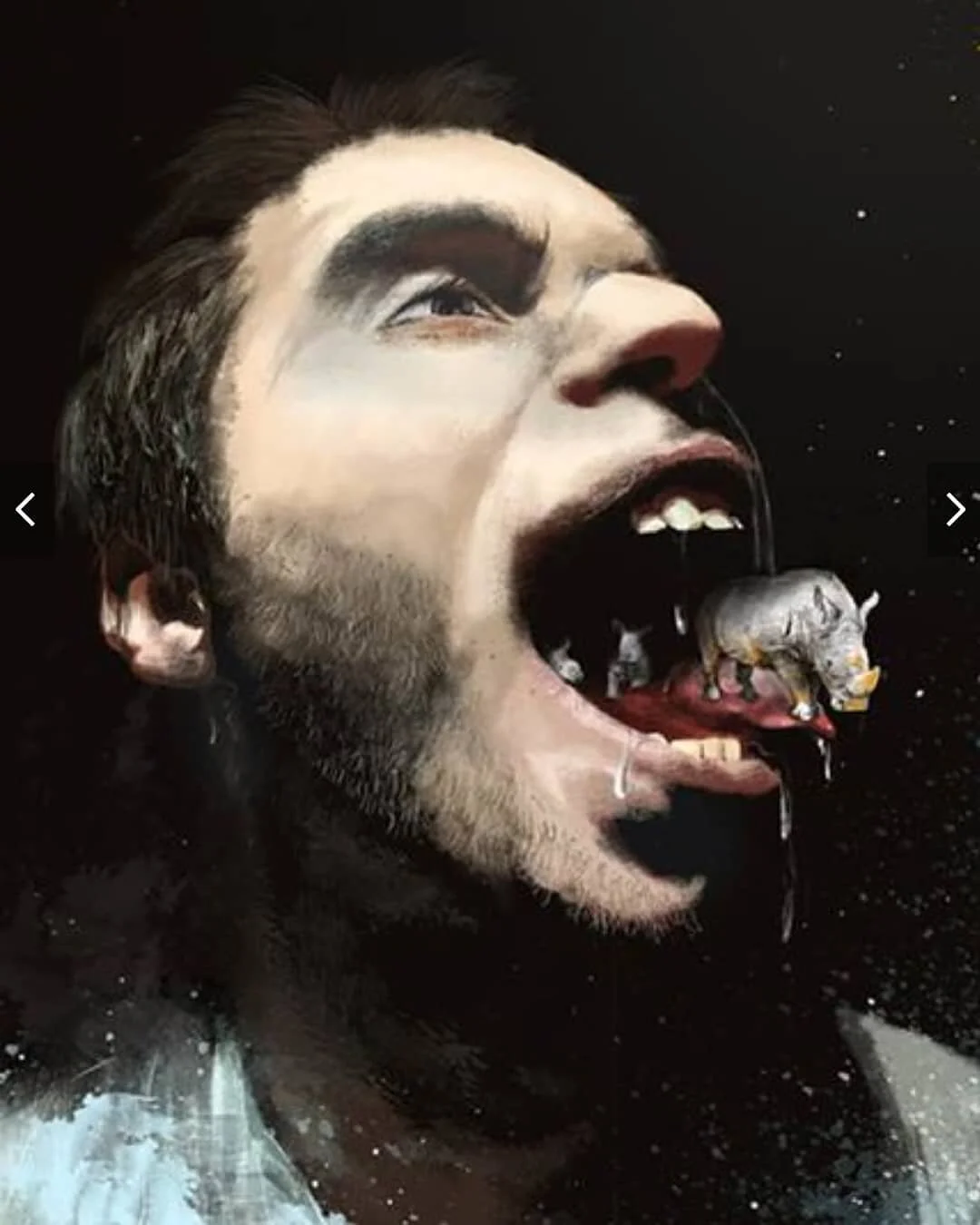 Creemos que podemos devorar la naturleza, cazarla, para luego, alardear de la fuerza humana destruyendo especies solo con el fin, de crear discursos de " poder".
#cazadores #animalrights #noesundeporte #digitalillustration