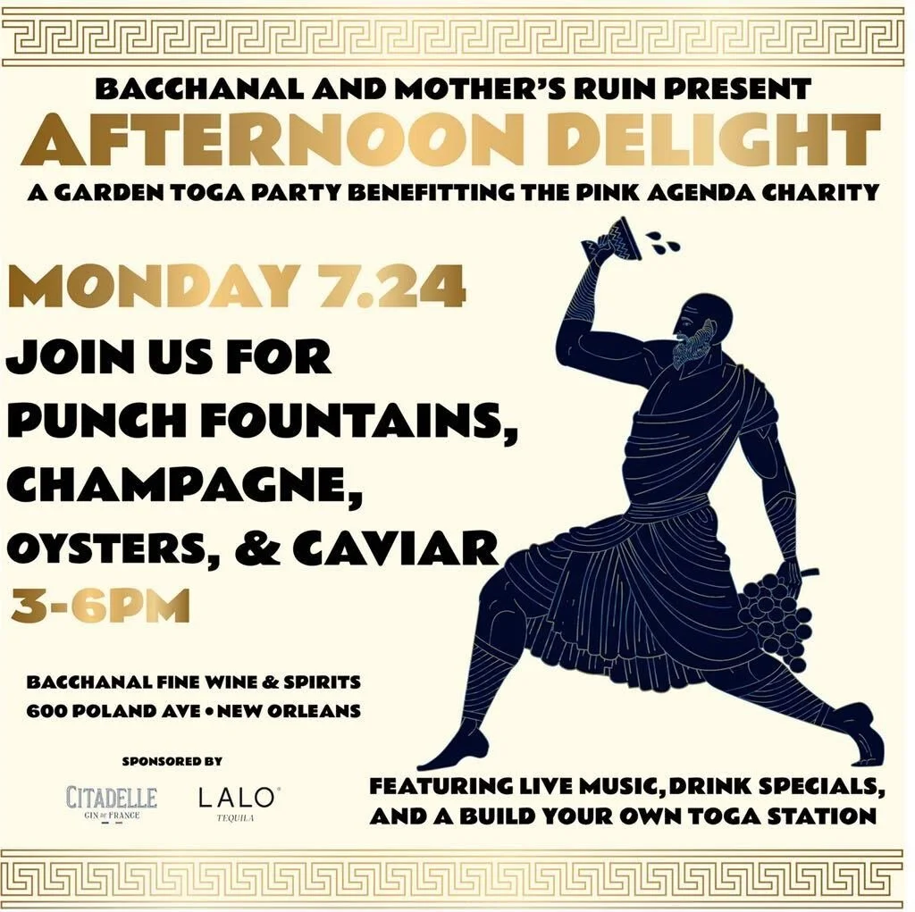 Bacchanal and Mother's Ruin present...AFTERNOON DELIGHT