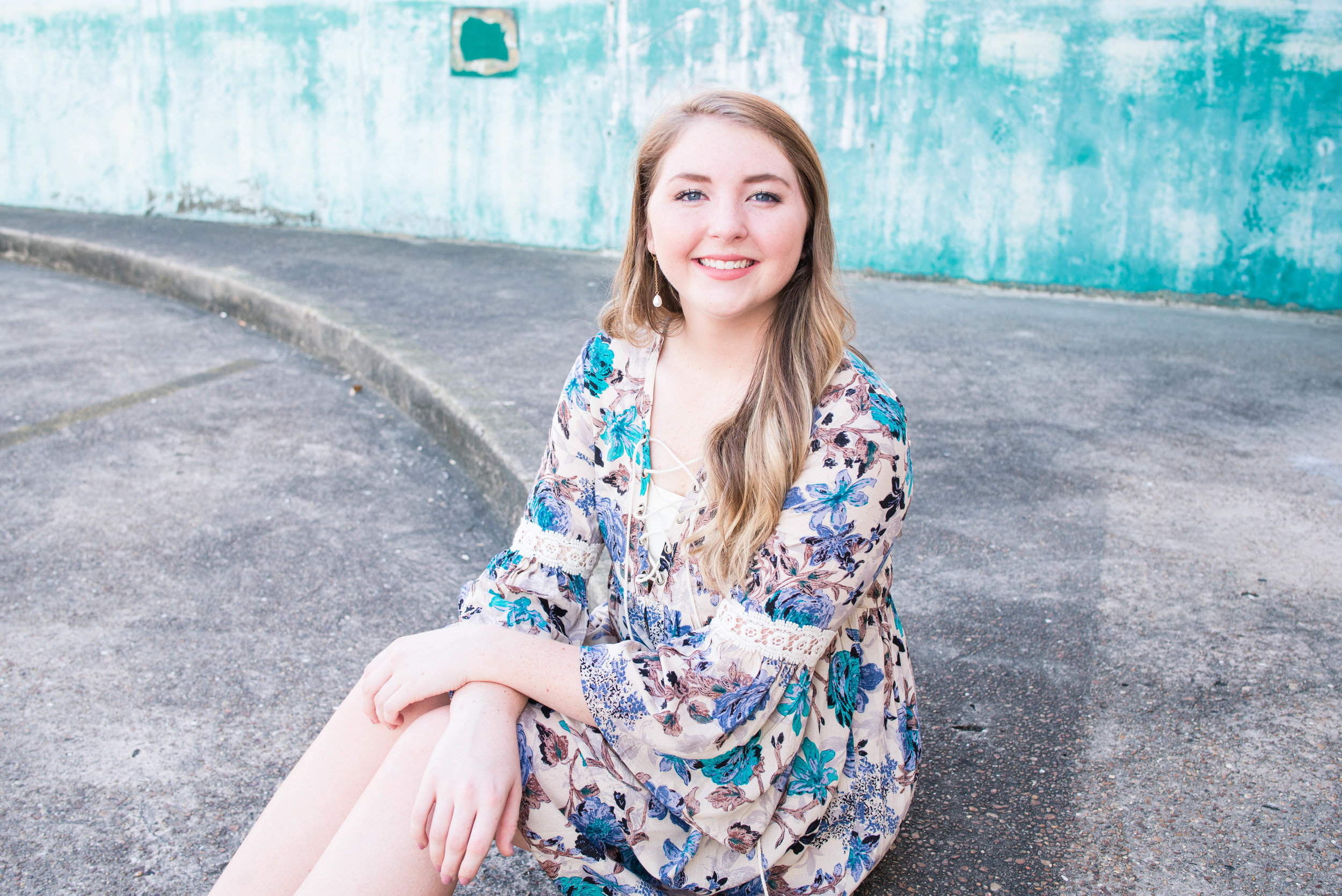 Catharine & Ansley Sisters Family Session Downtown Mobile