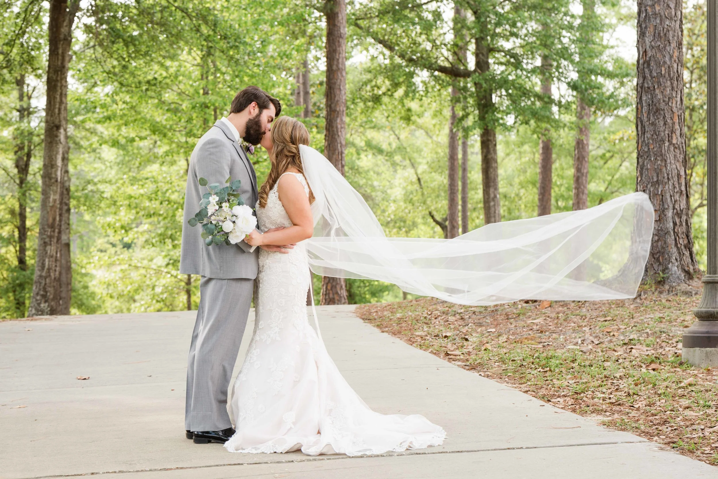 The Reichs Citronelle Community Center Alabama Spring Wedding