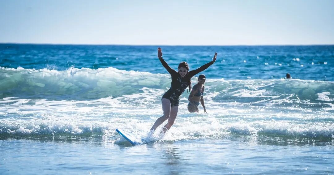 &quot;The best surfer is the one having the most fun&quot;

Learn to surf in Baja California Sur this fall, November 26-2nd 

Excited to share this new location with our Papaya Gal familia 

📸@thegenerousthief