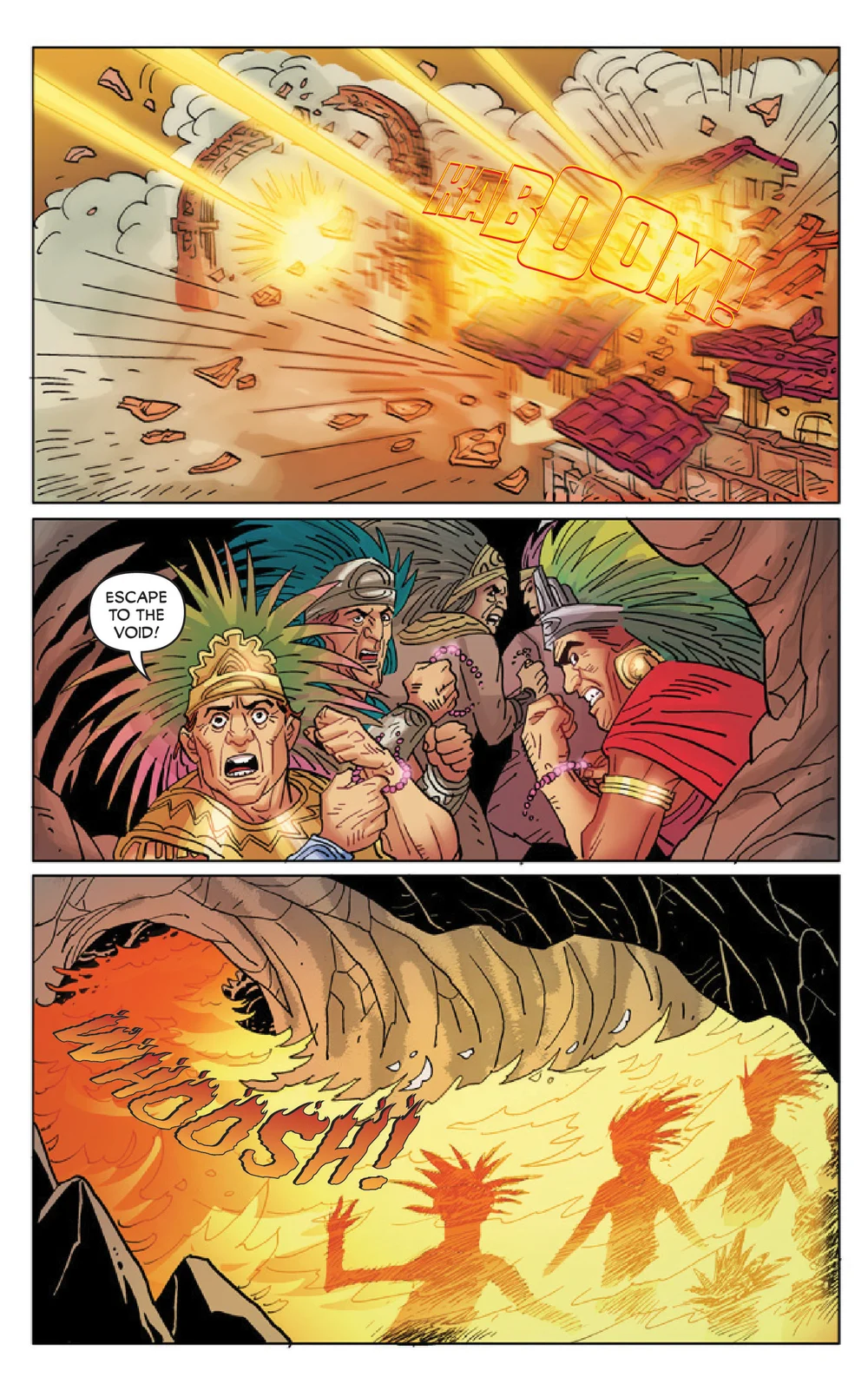 COMIC BOOK LETTERING — -