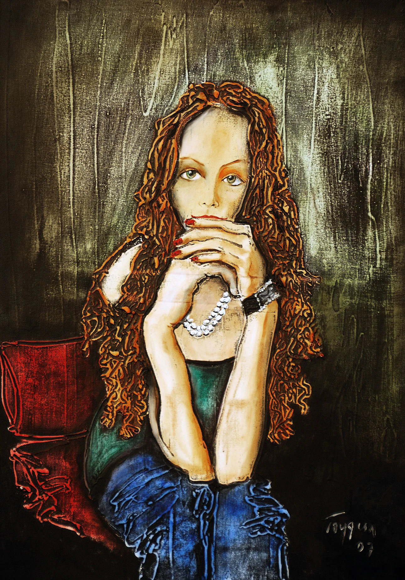 Girl with the pearl necklace / İncİ kolyelİ Kız