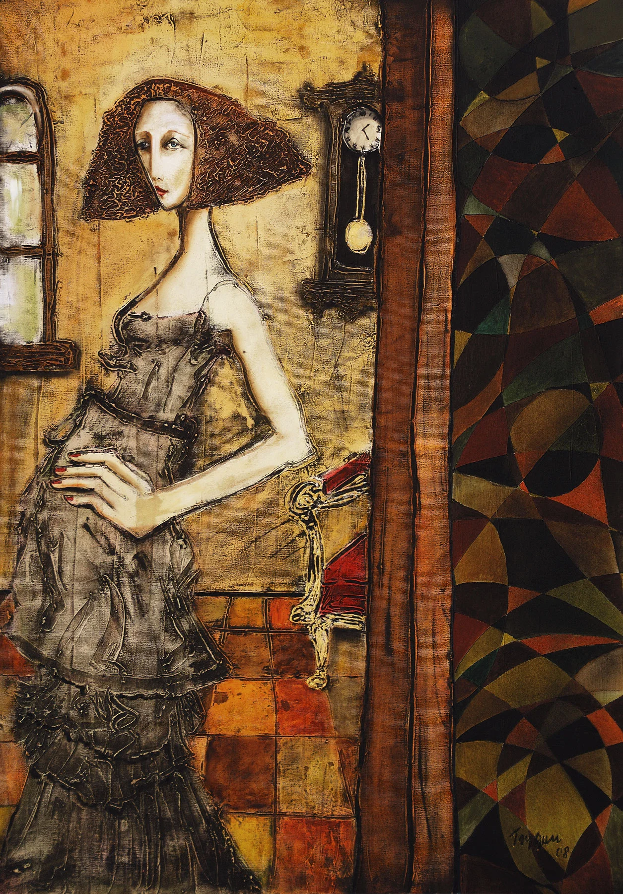 woman with curly hair / Kıvırcık Saçlı Kadın