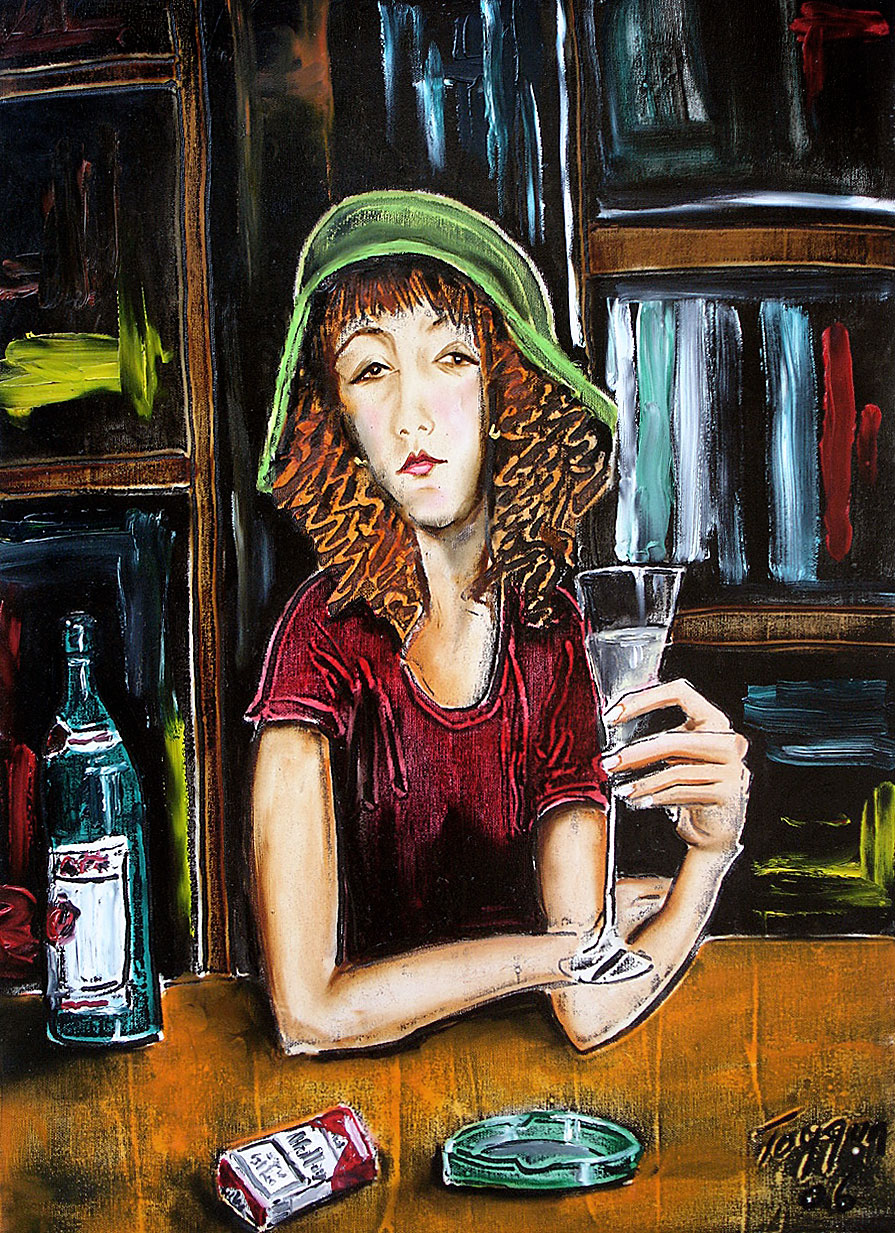 GIRL WITH GREEN HAT / YeSİl sapkalı Genç Kız
