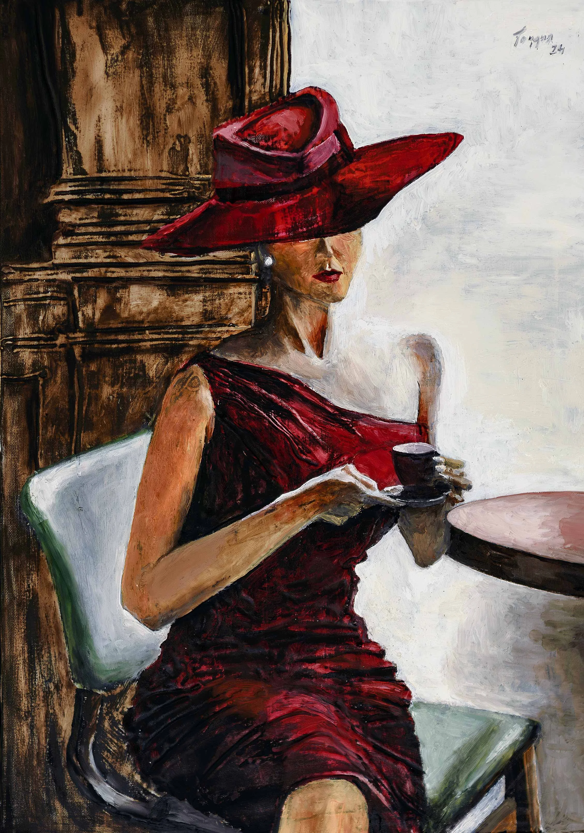 Woman in Red / Kırmızılı Kadın
