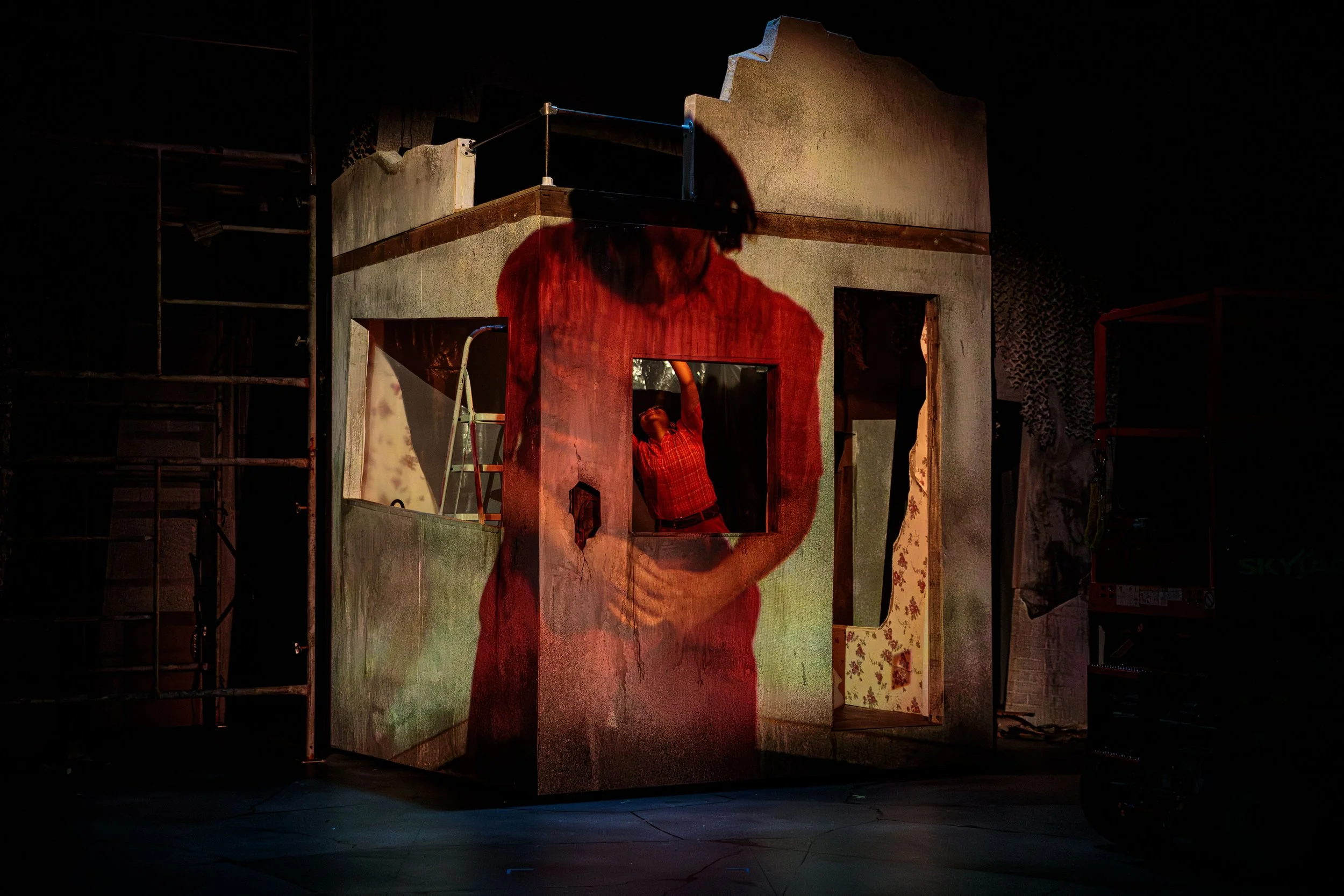 Director, Antigonick, MIT W97 Theater, May 2025 / Photos by Ben Rose