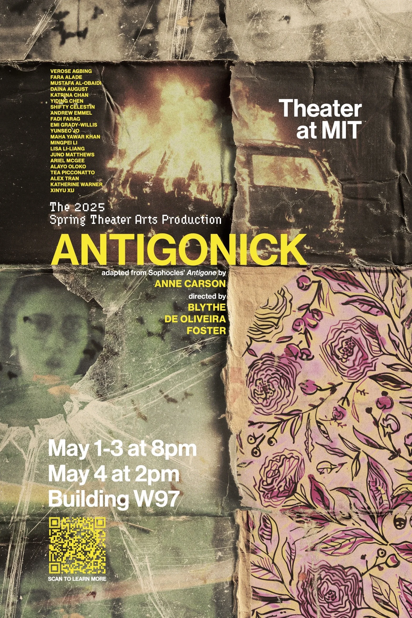 Director, MIT W97 Theater / May 2025/ Poster by Dan Pecci