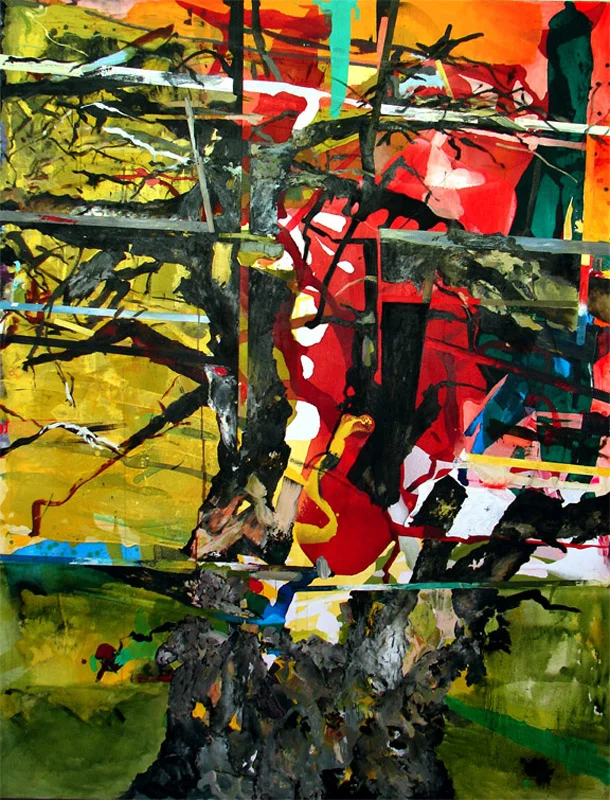 Yggdrasil (Thicket 1) 81" x 69"