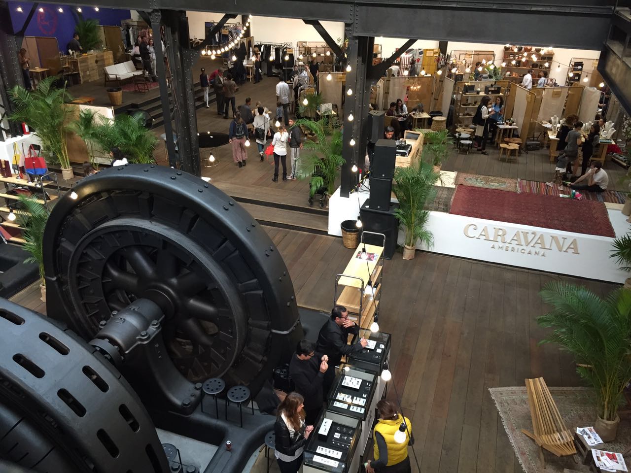 Caravana Americana en Estación Indianilla