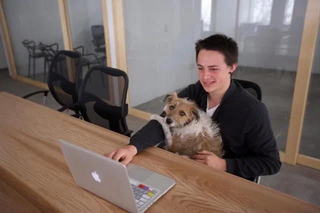 TRABAJANDO EN UN COWORKING SPACE