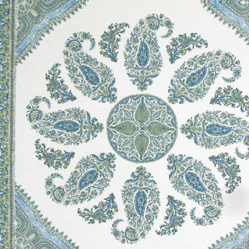 "Samarkand" in Green on White
