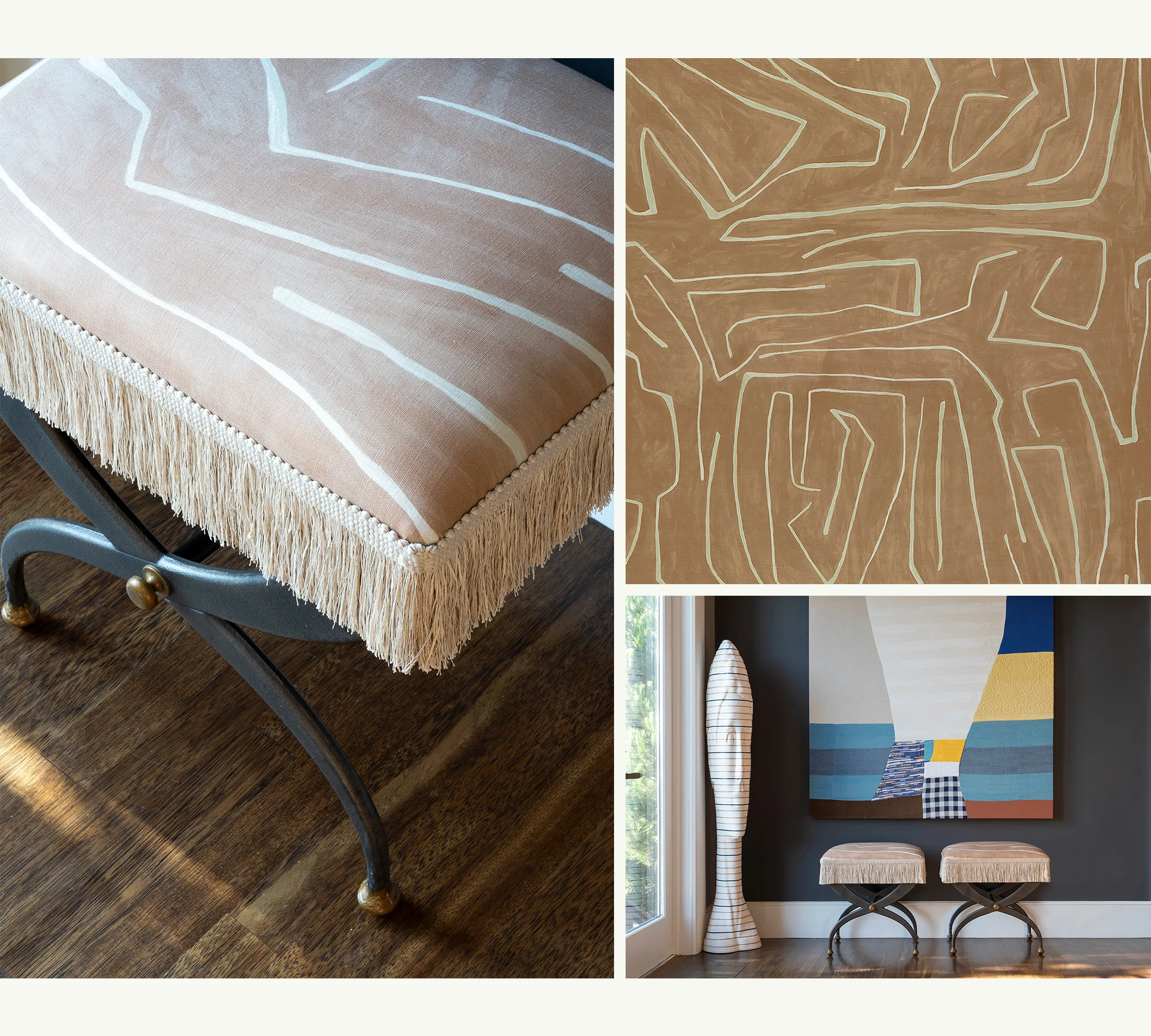 What is the value in customizing new pieces vs building/fabricating fully custom? CH: “By purchasing new, relatively inexpensive, Big Box items, we demonstrated that you can take a highly accessible piece and give it the same custom look without paying the price of a fully customized piece.”