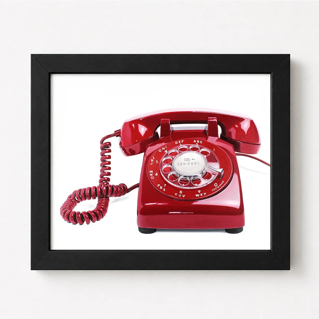 Red Phone Framed.jpg