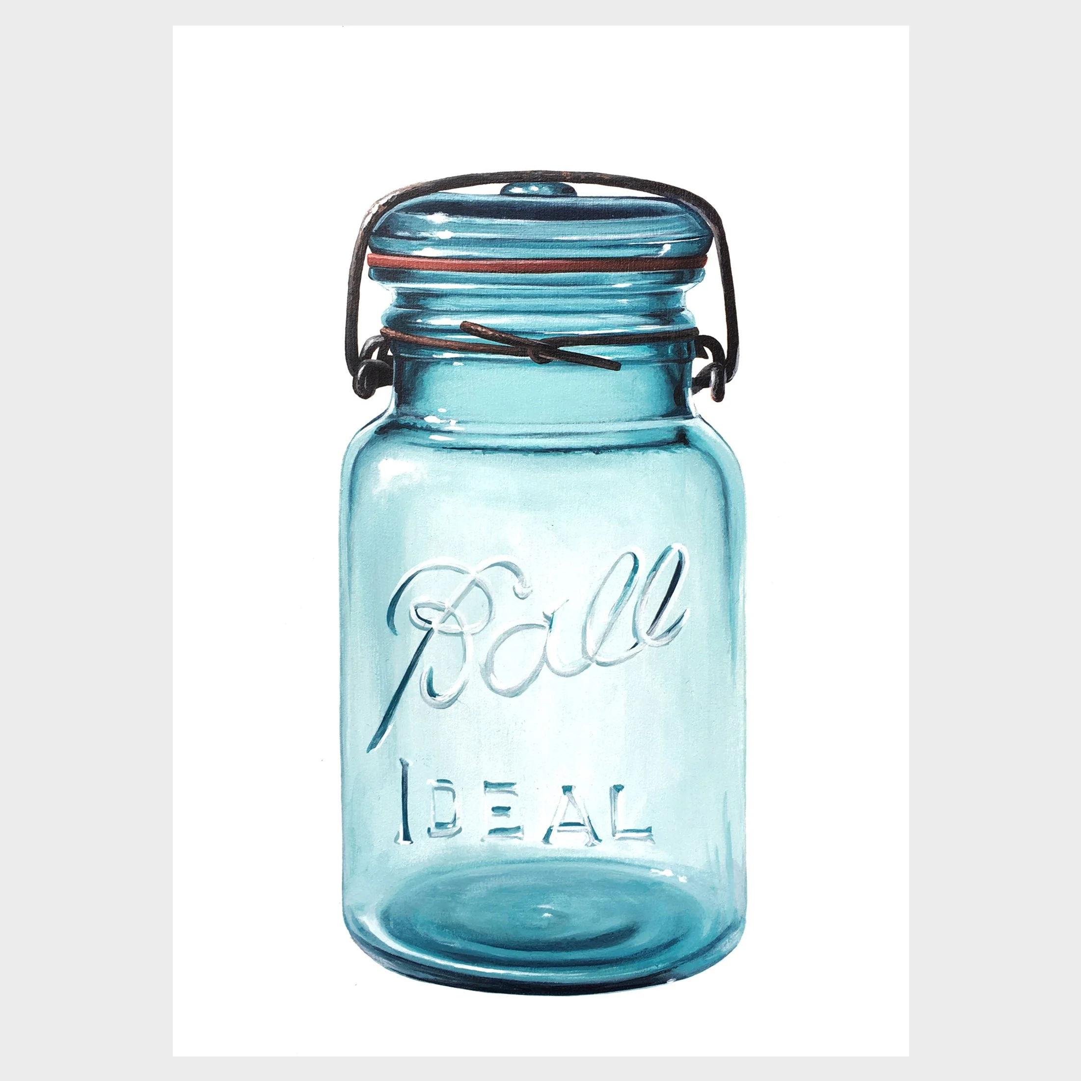 "Ball Jar" Print