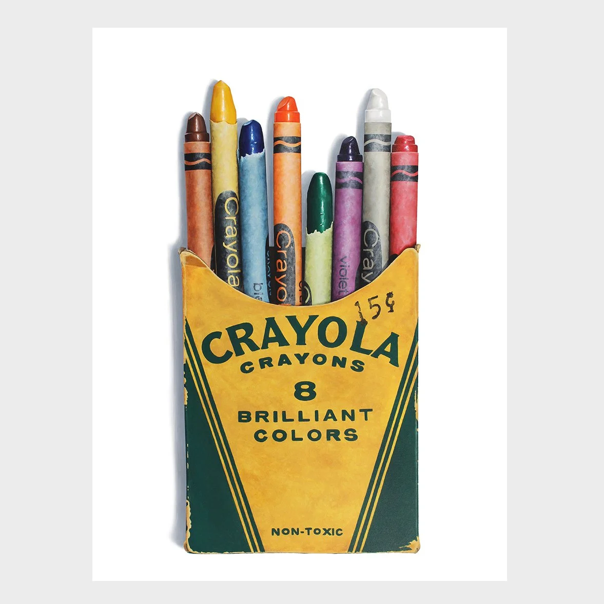 "8 Brilliant Colours" Print