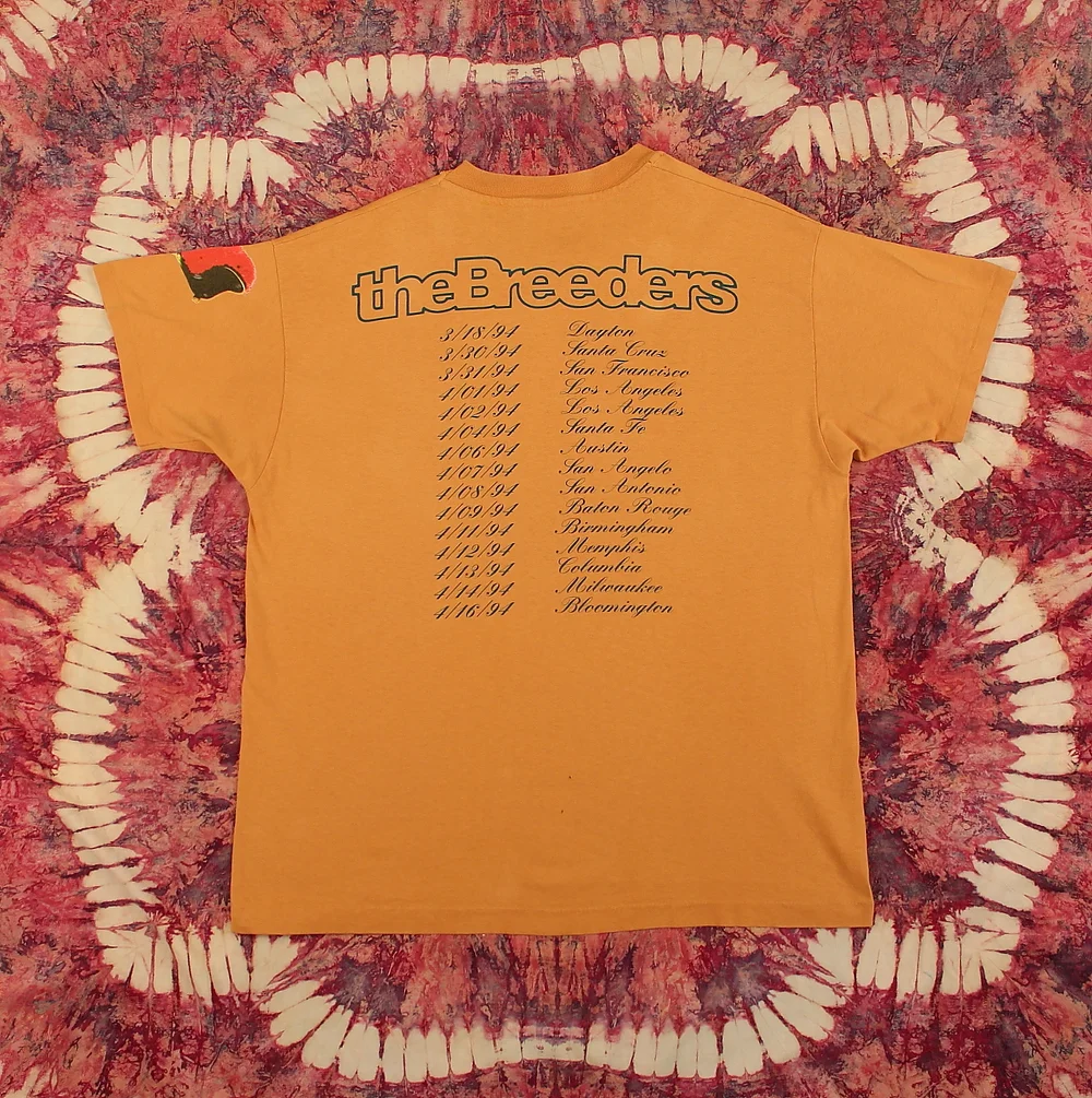 The Breeders Vintage 90 S Tour T Shirt Last Splash Hellhound Vintage