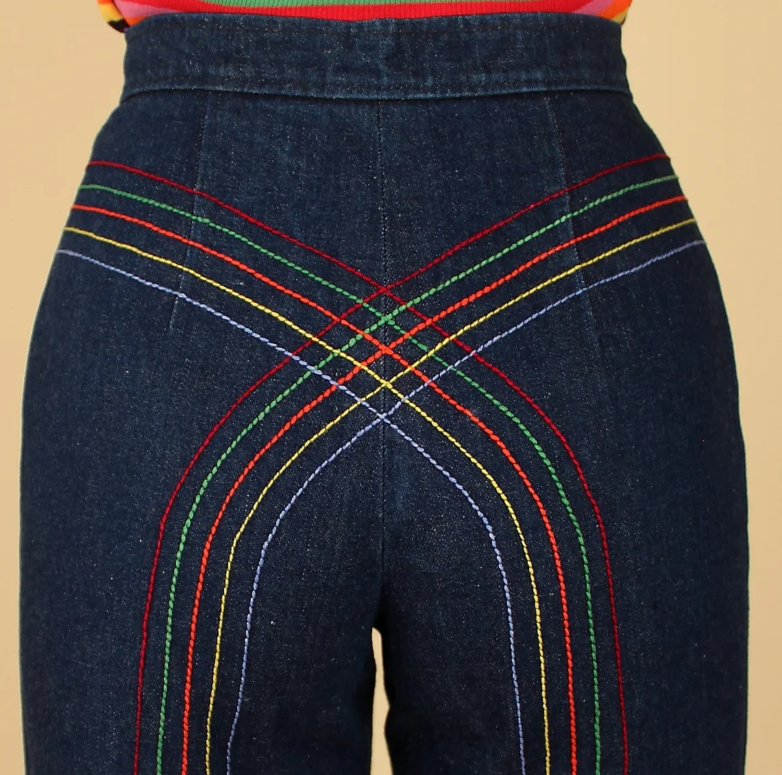 bell bottoms rainbow