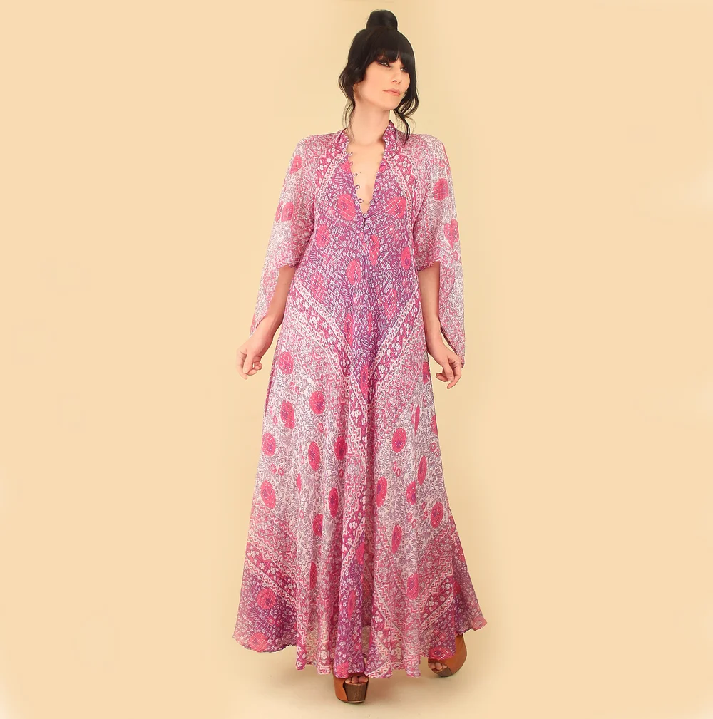 white christmas dresses Block Printed Cotton Indian Dress