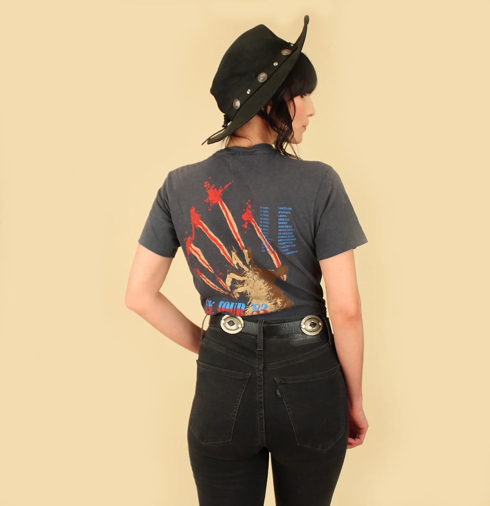 Vintage 80's Ozzy Osbourne T-Shirt // '83 Bark At The Moon Tour